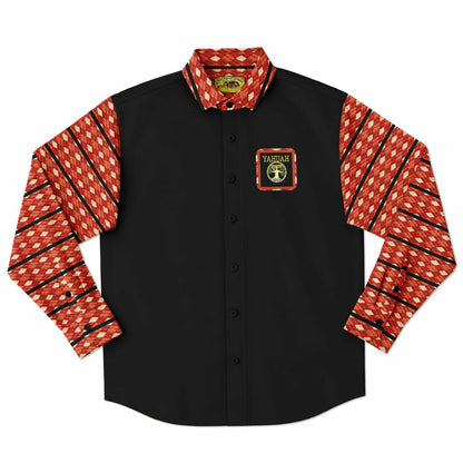 Yahuah Logo 02 Men's Point Collar Shirt