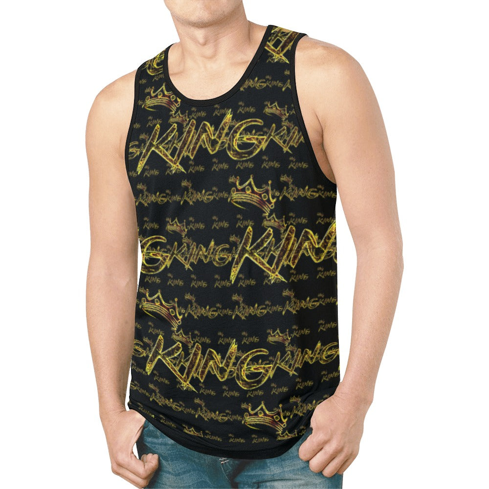 KING 01-01 Men's Designer Tank Top