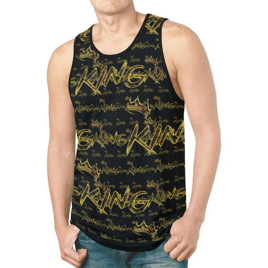 KING 01-01 Men's Designer Tank Top