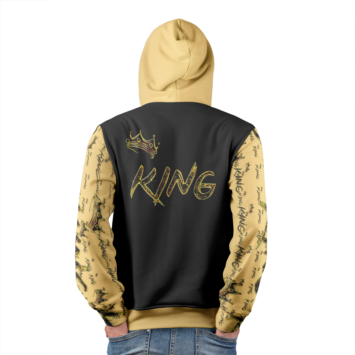 KING 01-01 Men's Designer Pullover Hoodie