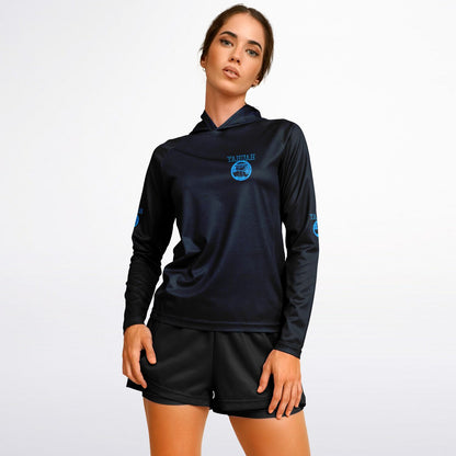 Yahuah: Tree of Life (02-03) - The Living Ruach | Women's Lightweight Raglan Hoodie