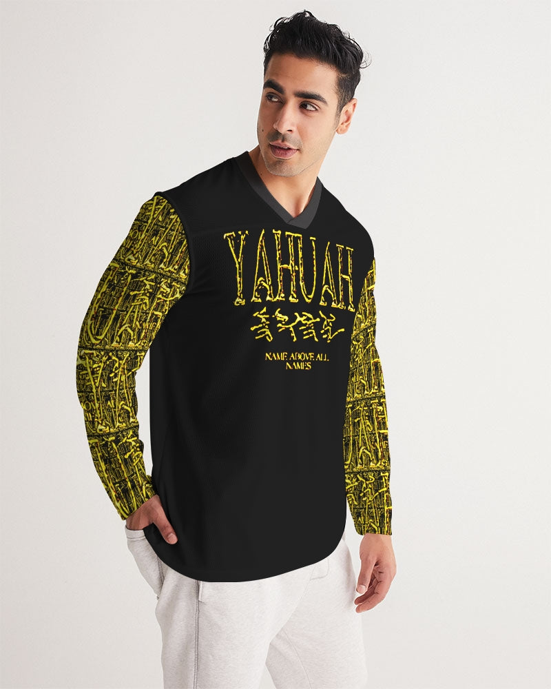 Yahuah-Name Above All Names 01-02 Men's Designer Hockey Jersey