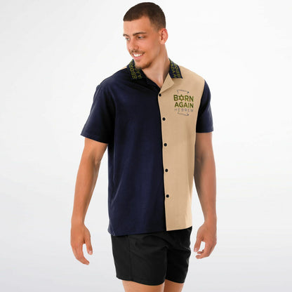 Born Again Hebrew 01-01 Designer Spread Collar Shirt