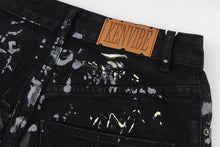 Cargar imagen en el visor de la galería, Jeans masculinos de pierna ancha con diseño de nicho callejero estampado