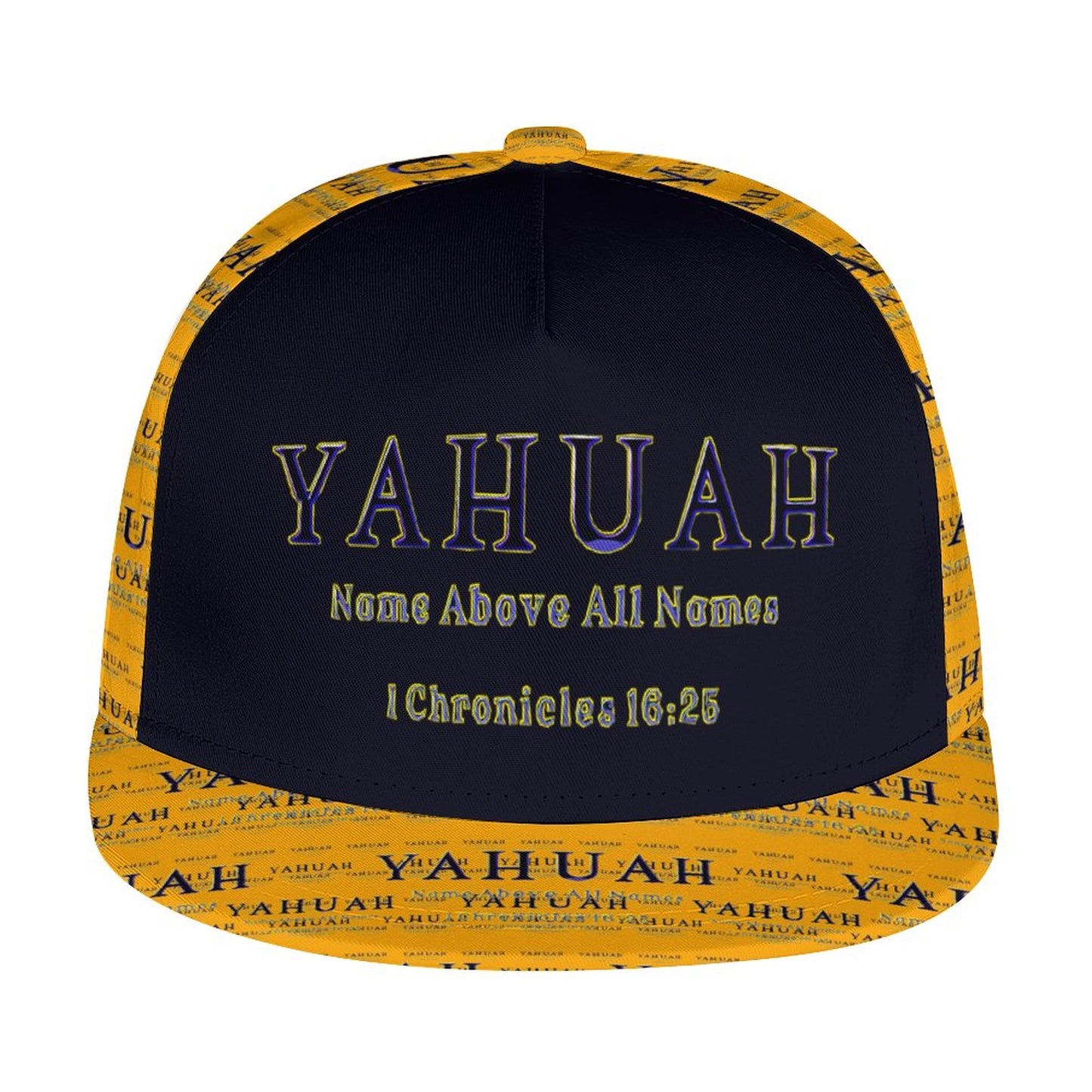 Yahuah-Name Above All Names 02-01 Designer Snapback Cap