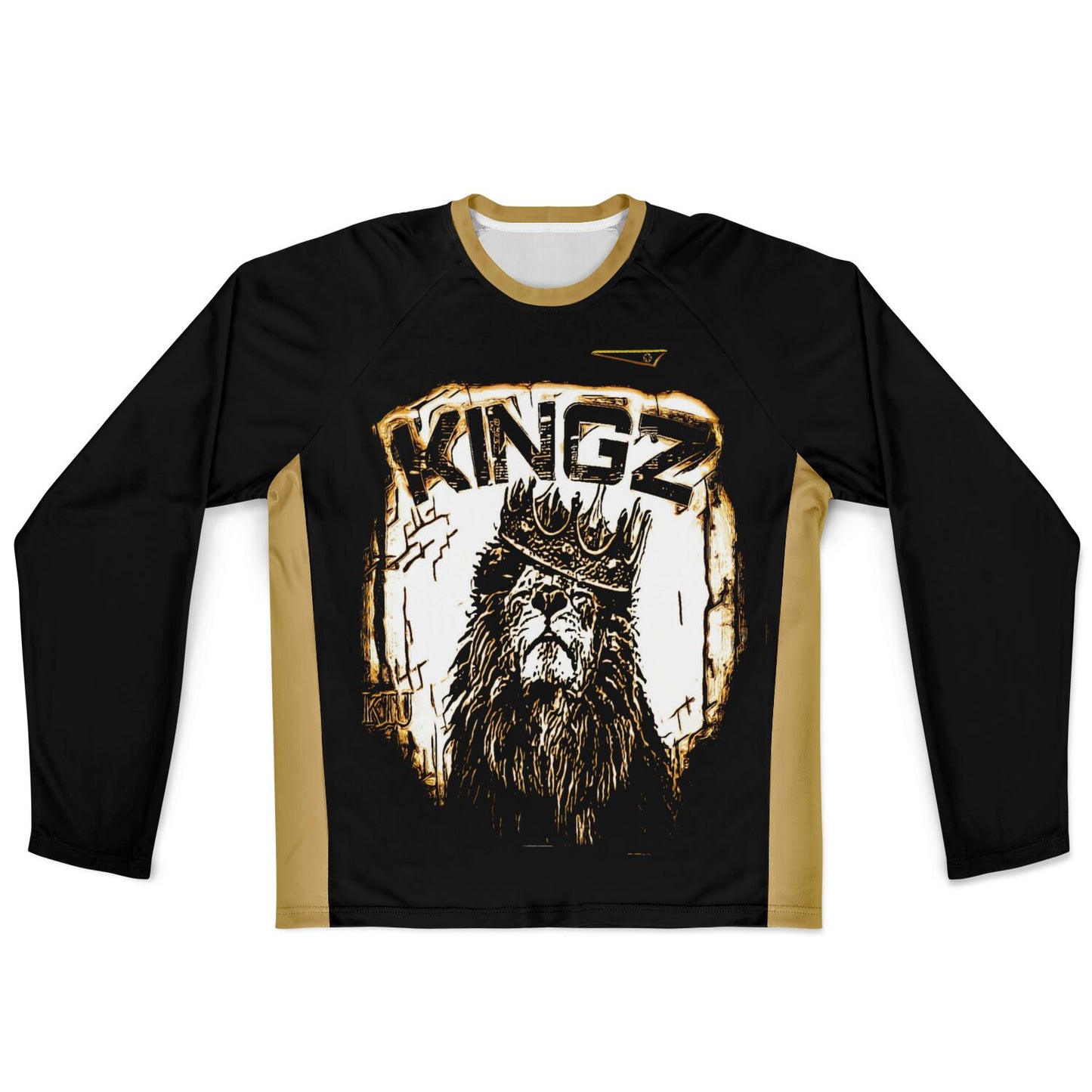 KINGZ 01-01 Men's Designer Long Sleeve Performance T-shirt