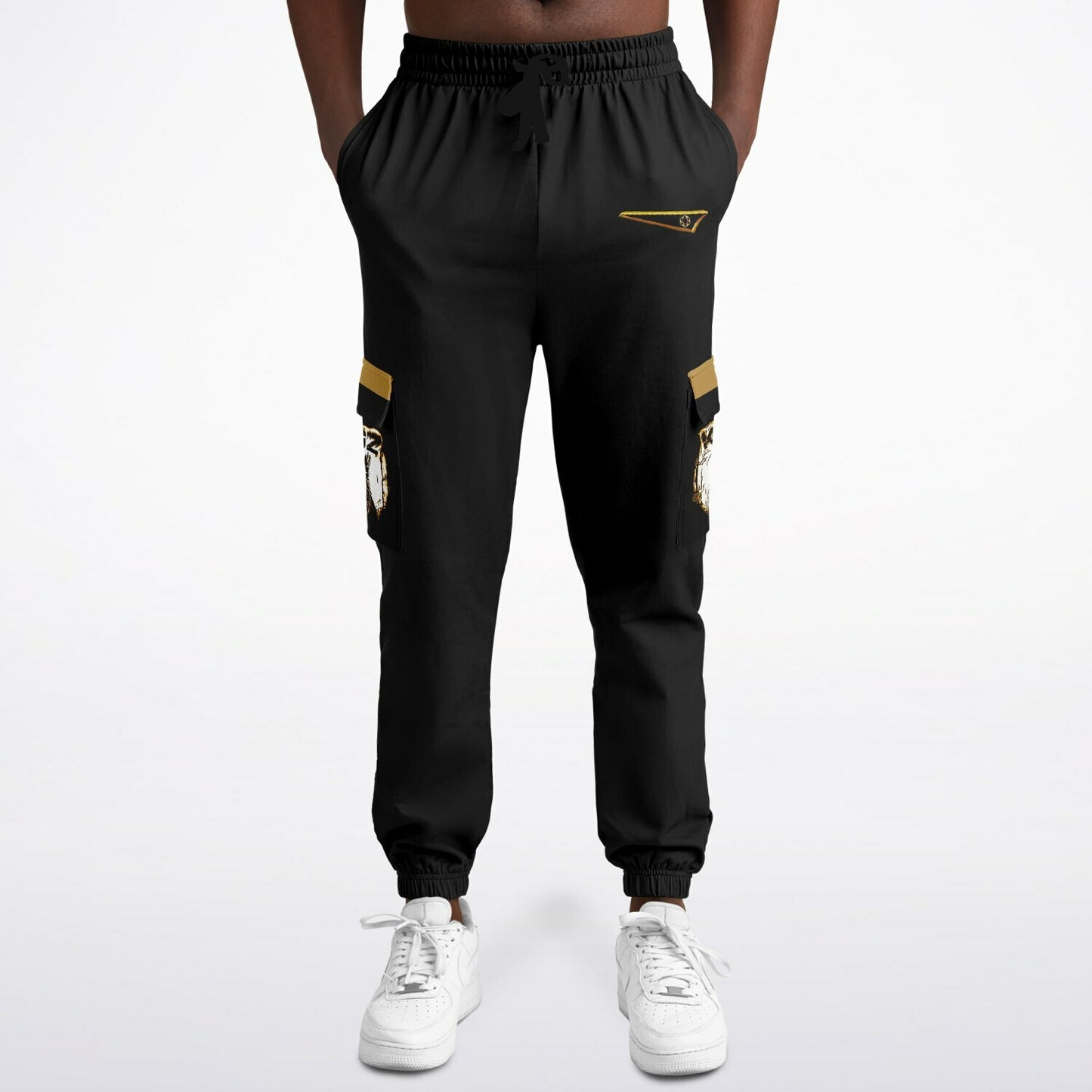 KINGZ 01-01 Men's Designer Athletic Cargo Sweatpants