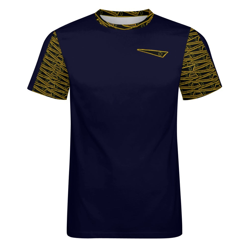 Flag of David, The Men's Designer Cotton T-shirt (7 colors)