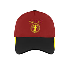 Cargar imagen en el visor de la galería, Yahuah-Tree of Life 02-01 Red Designer Baseball Cap