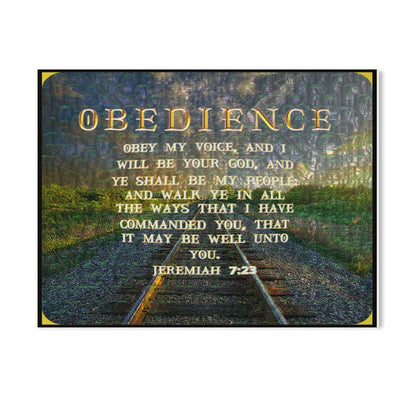 Commandment Keepers 03-02 Canvas Print, 18x24 inches