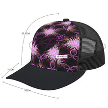Cargar imagen en el visor de la galería, Geometrical Design Apparel 01-01 Ladies Designer Peaked Trucker Cap