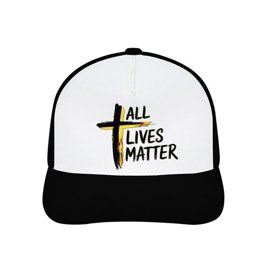 Outspoken Designs 04-01 "All Lives Matter" Designer Curved Brim Baseball Cap (8 colors)