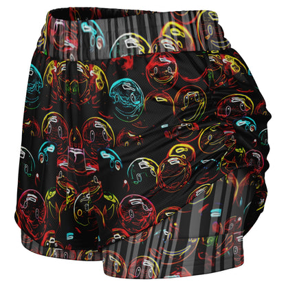 Outspoken Designs 01-01 "Lighten Up" Women's Running Shorts