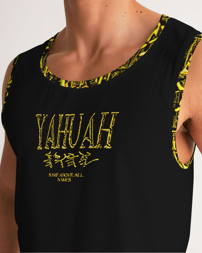 Yahuah-Name Above All Names 01-02 Men's Designer Sports Tank Top