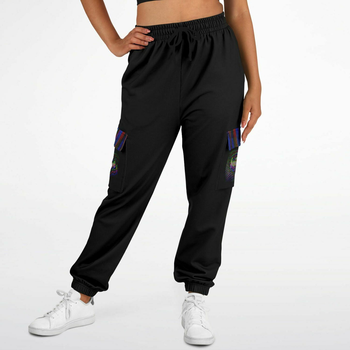 I AM HEBREW 01-01 Designer Athletic Cargo Unisex Sweatpants