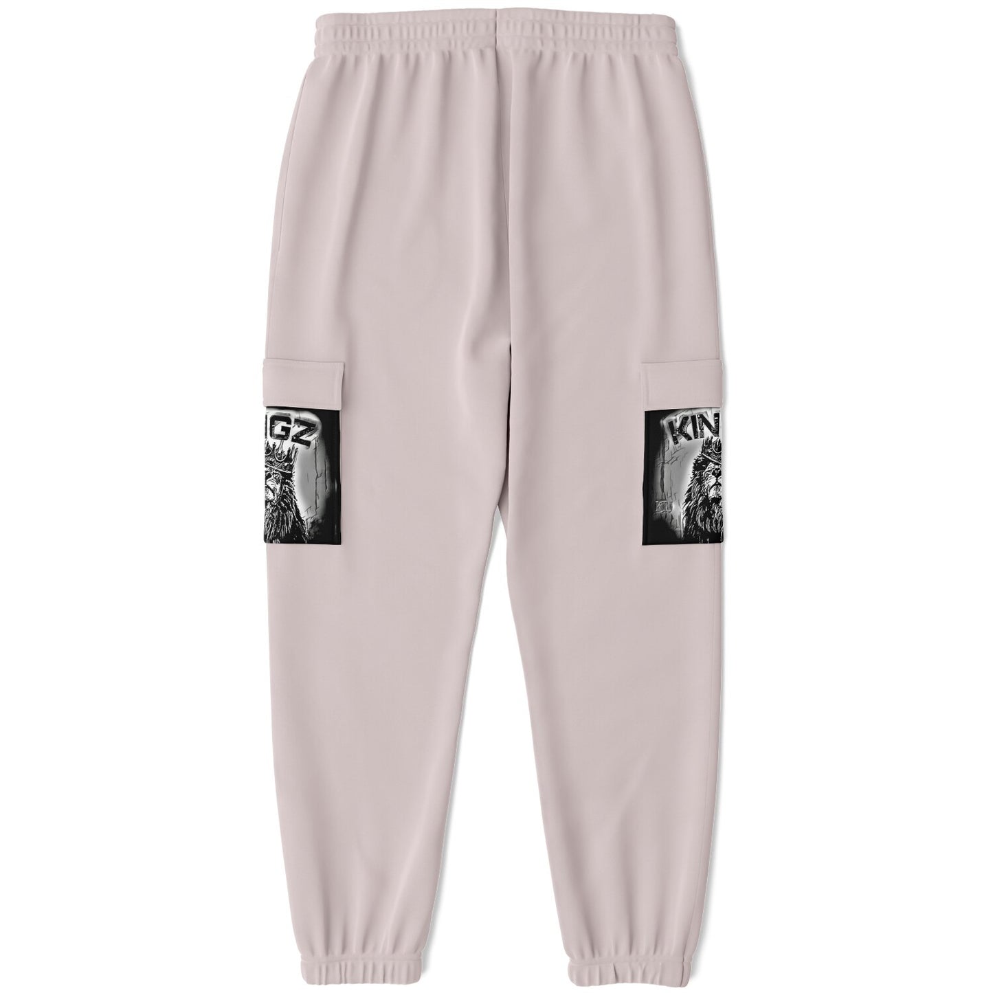 KINGZ 01-02 Men's Designer Athletic Cargo Sweatpants