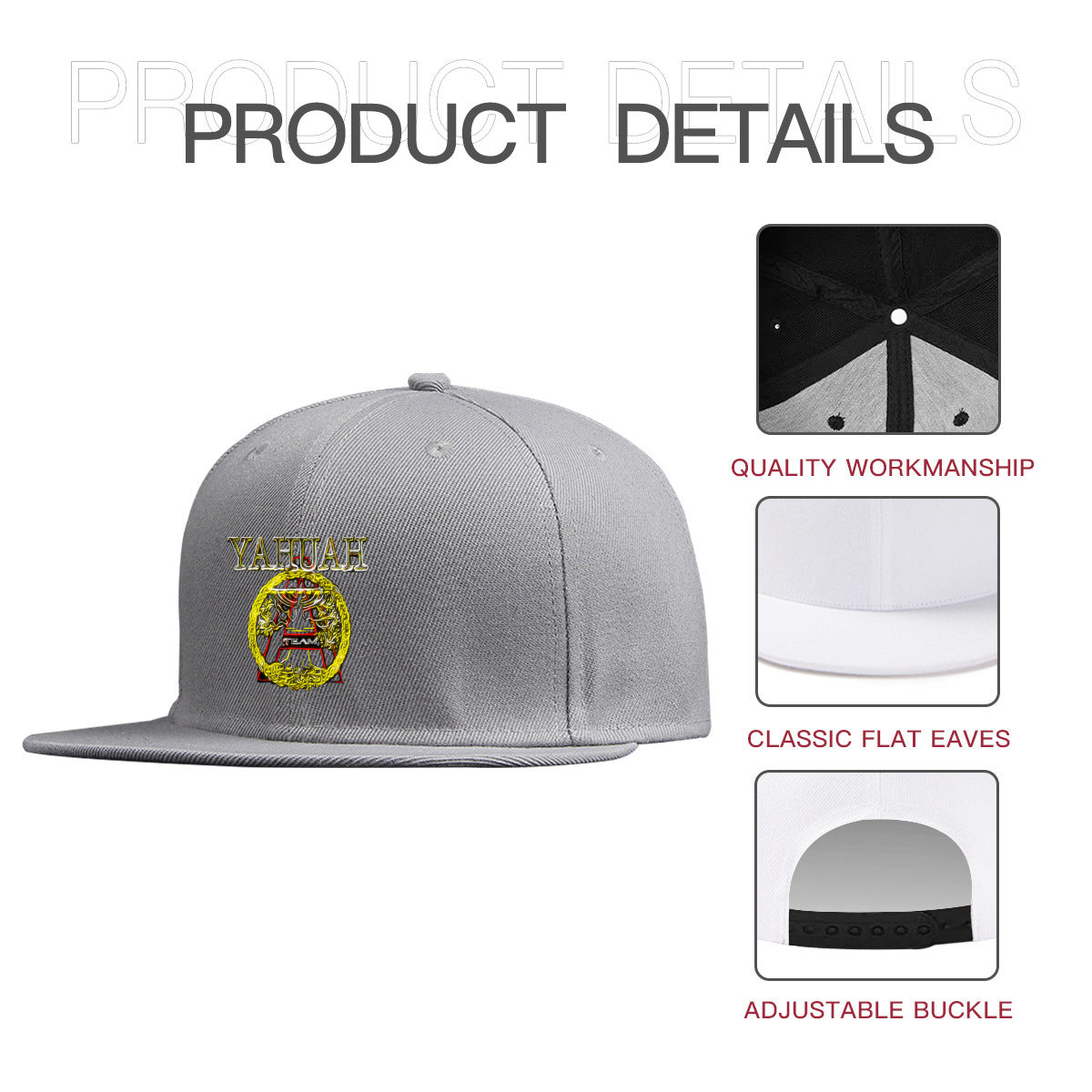 A-Team 01-01 Designer Flat Brim Baseball Cap (5 colors)