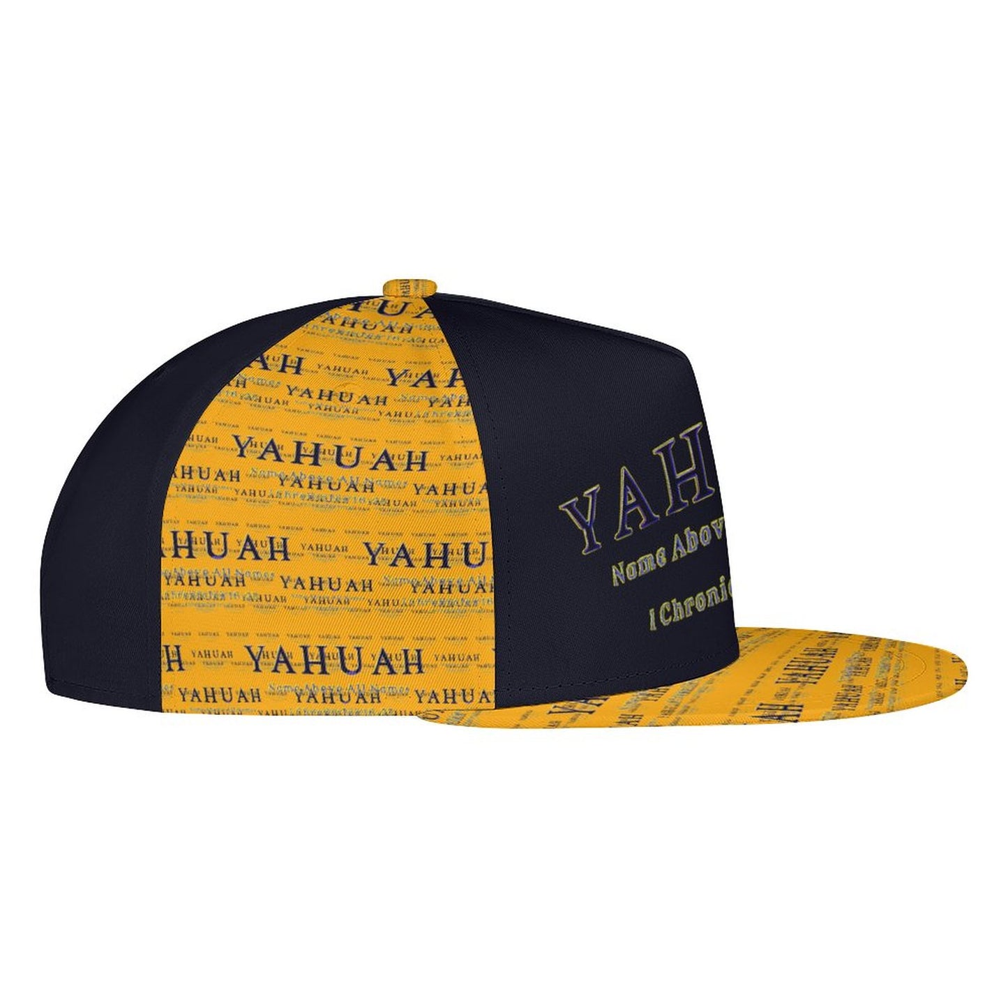 Yahuah-Name Above All Names 02-01 Designer Snapback Cap