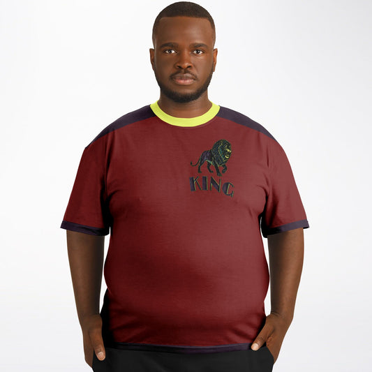 KING 01-02 Men's Designer Plus Size T-shirt