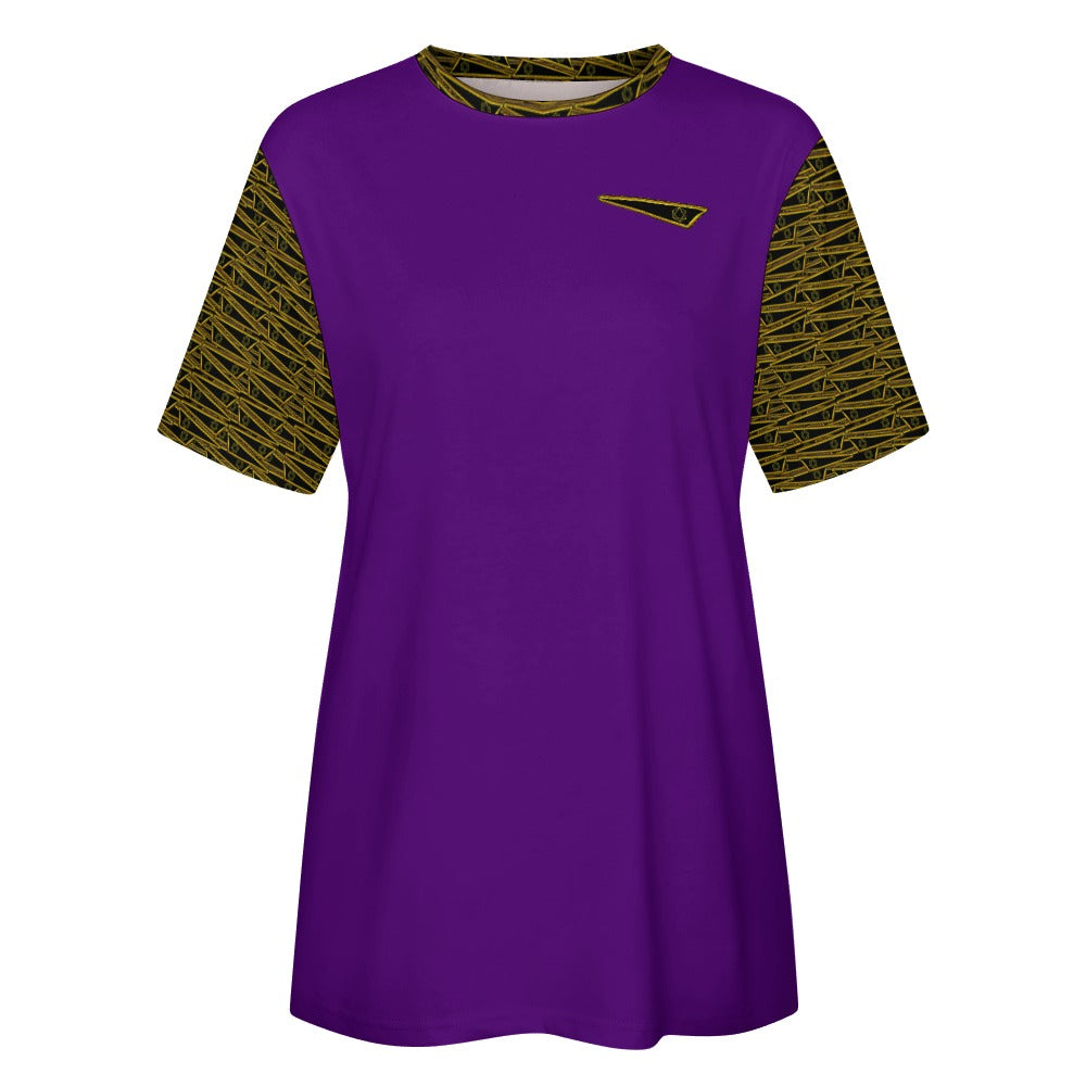 Flag of David, The Ladies Designer Cotton T-shirt (7 colors)