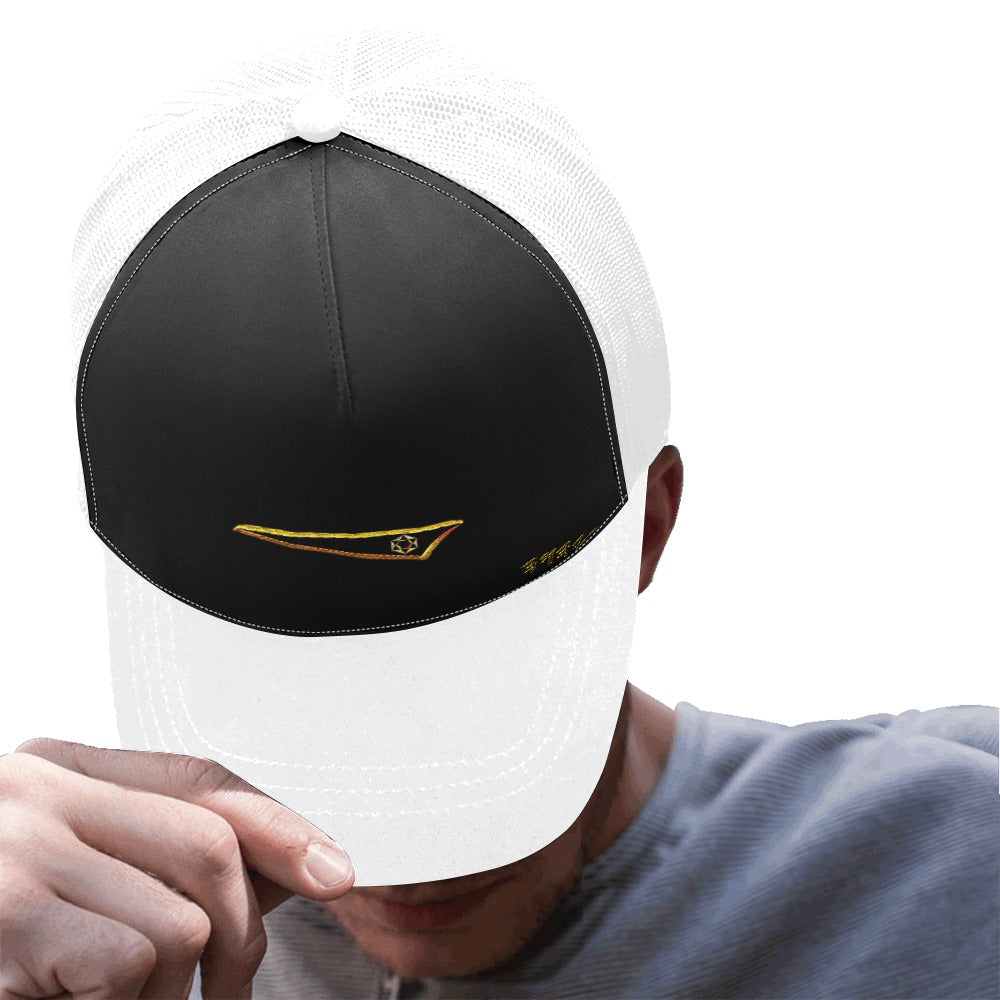 BREWZ 01-01 Designer Trucker Cap with White Mesh (5 colors)