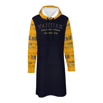 Yahuah: Name Above All Names (02-01) | Hoodie Dress