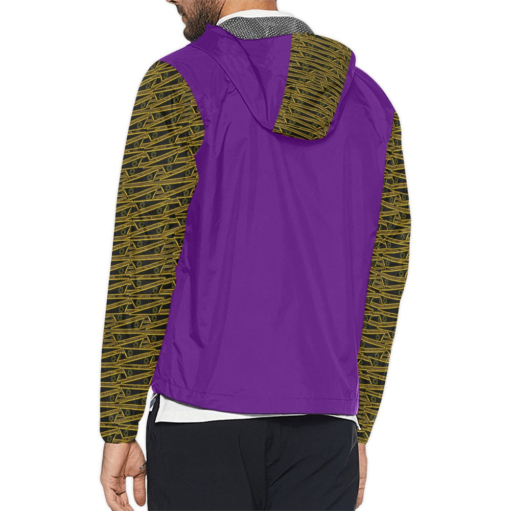 Flag of David, The Designer Unisex Windbreaker (7 colors)