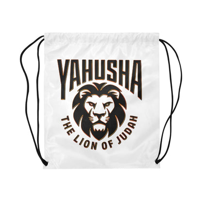 Yahusha-The Lion of Judah 02-01 Drawstring Bag, Large