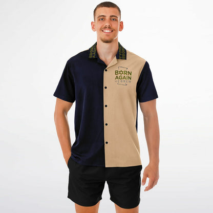 Born Again Hebrew 01-01 Designer Spread Collar Shirt