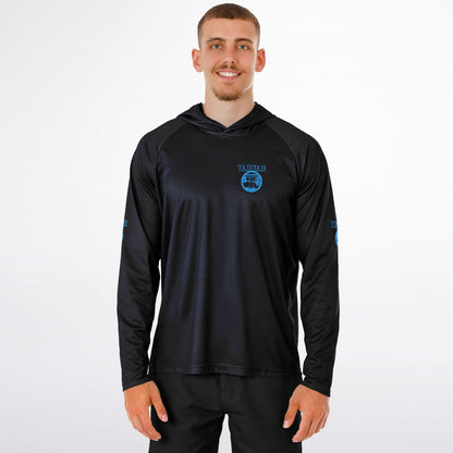 Yahuah: Tree of Life (02-03) - The Living Ruach | Men's Lightweight Raglan Hoodie