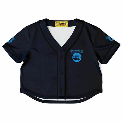 Yahuah: Tree of Life (02-03) - The Living Ruach | Cropped Softball Jersey