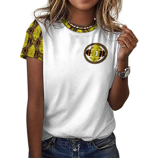 Hebrew World 02-01 Ladies Designer Cotton T-shirt (5 colors)