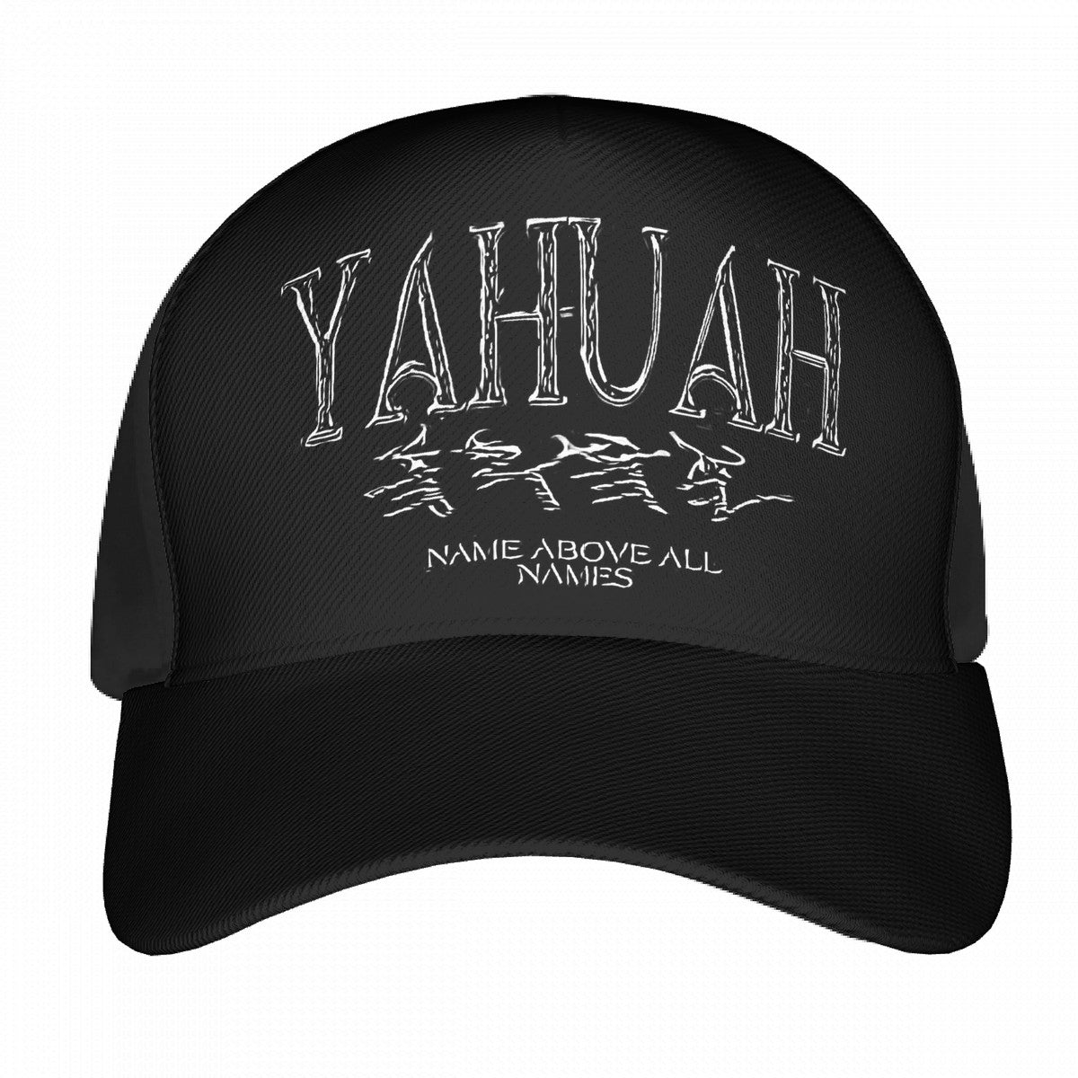 Yahuah-Name Above All Names 01-01 Designer Curved Brim Baseball Cap