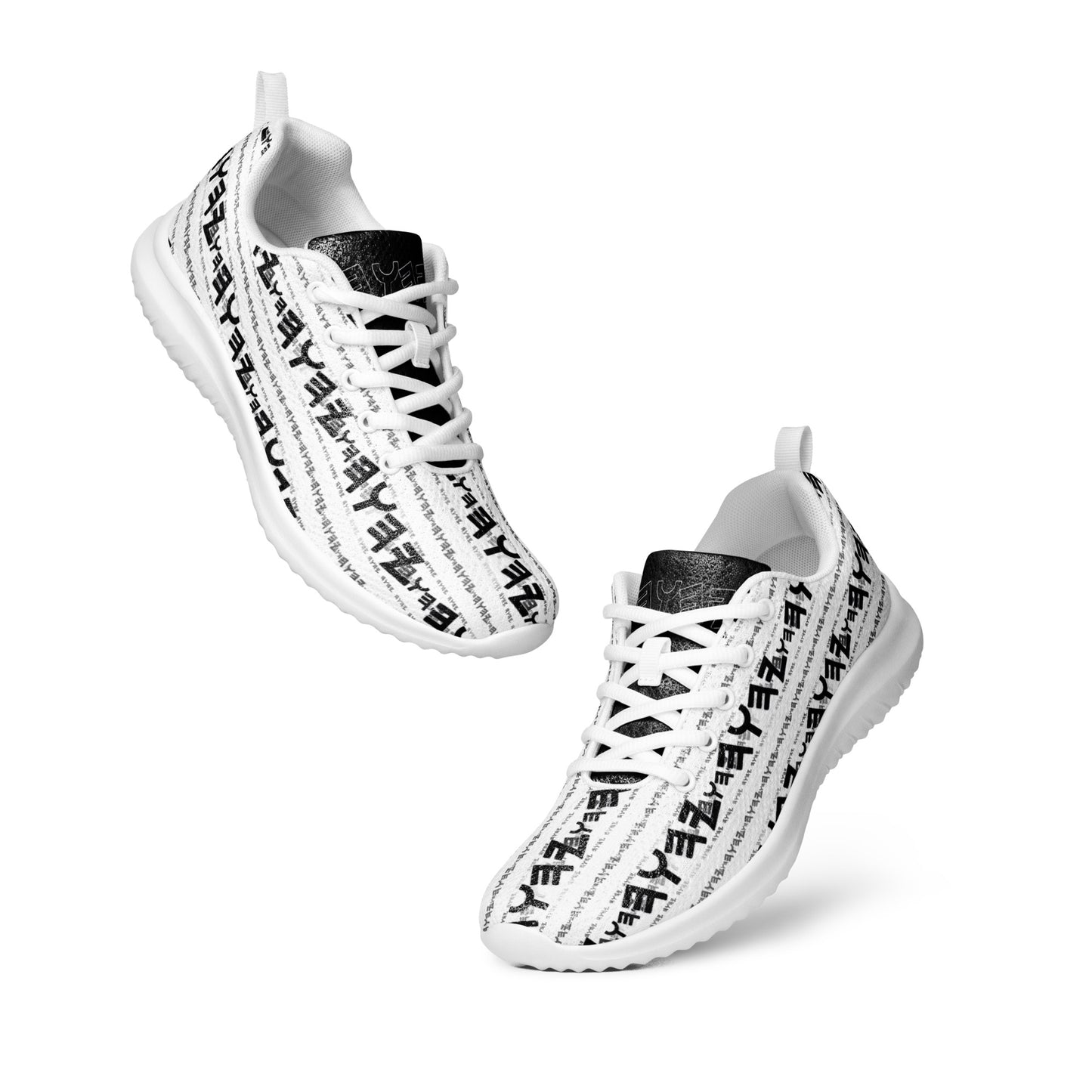 Most High God - Yahuah 01-01 White Men's Athletic Sneakers