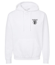 Load image into Gallery viewer, Yahuah-Tree of Life 02-05 Designer Tultex Fleece Unisex Pullover Hoodie (Heather Grey/White)