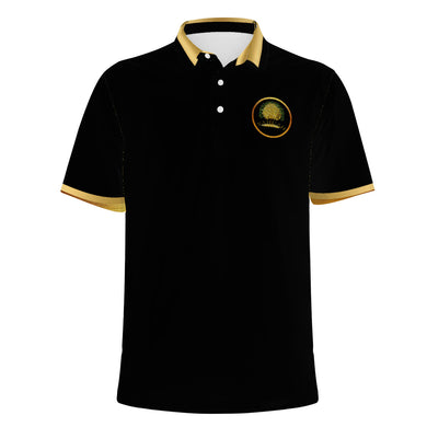 Yahuah-Tree of Life 03-01 Men's Designer Polo Shirt