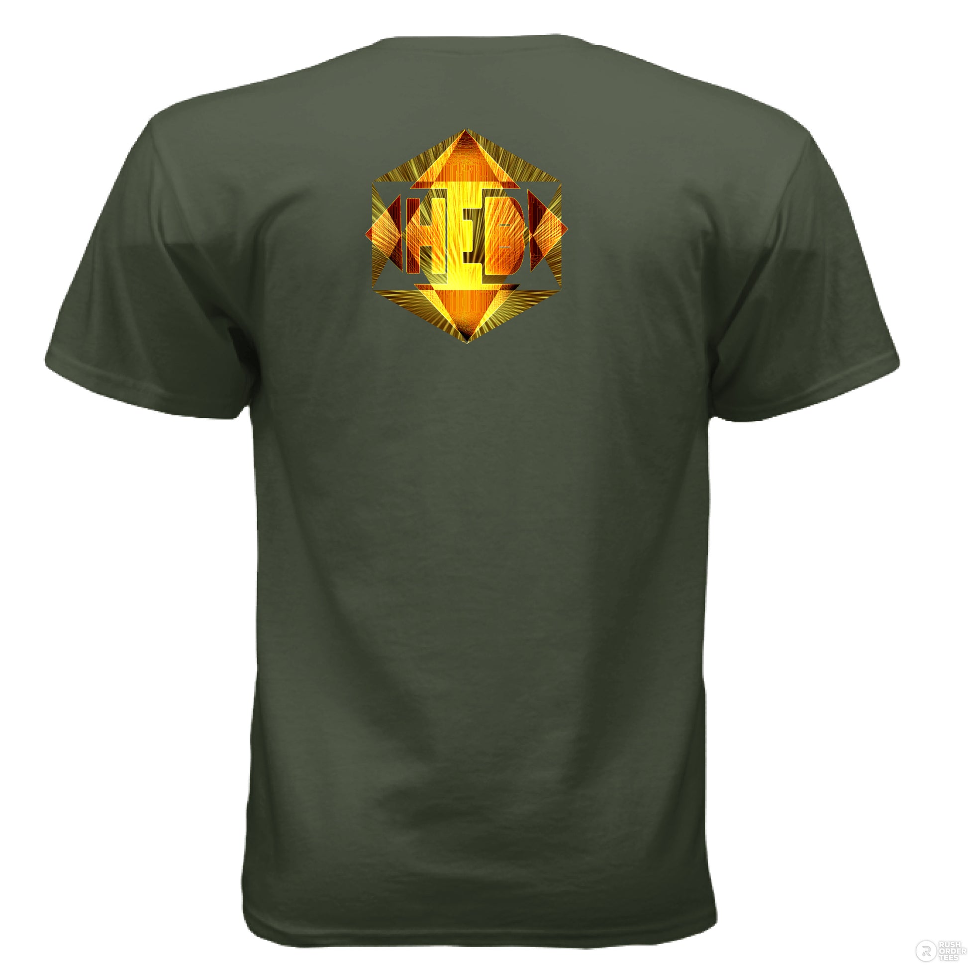 MILITARY GREEN - BACK