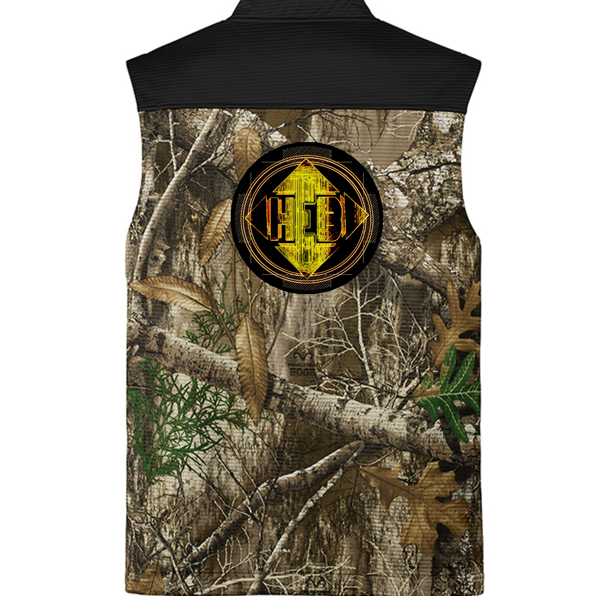 Deep Black/ Realtree Edge - BACK
