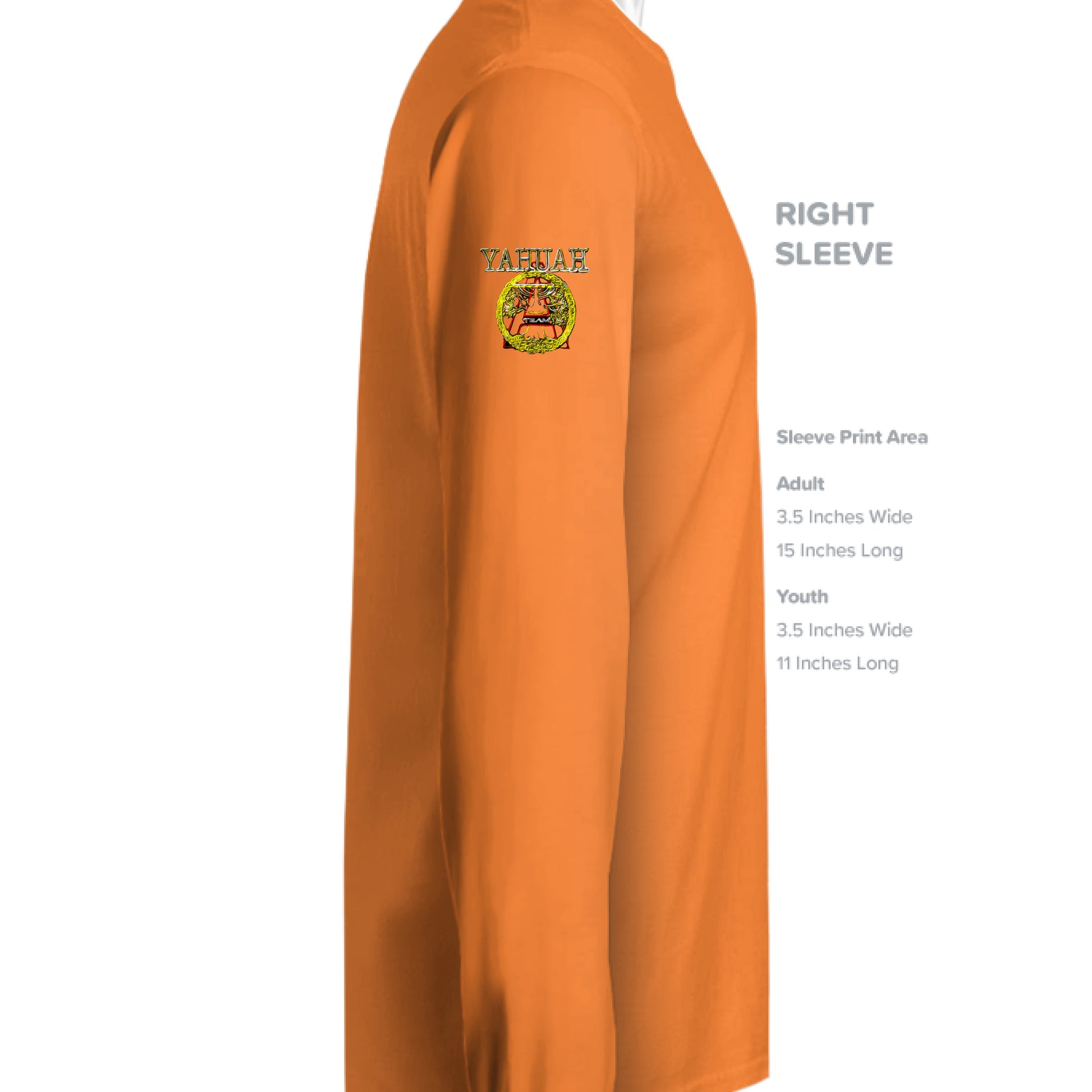 SAFETY ORANGE - SLEEVE_RIGHT