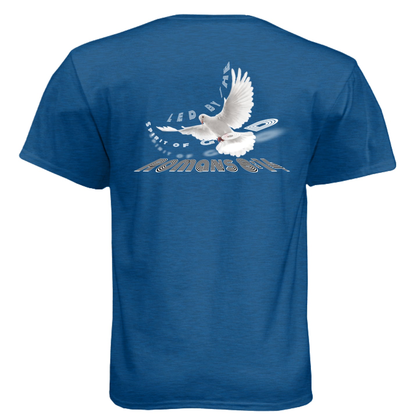 Heather Cool Blue - BACK