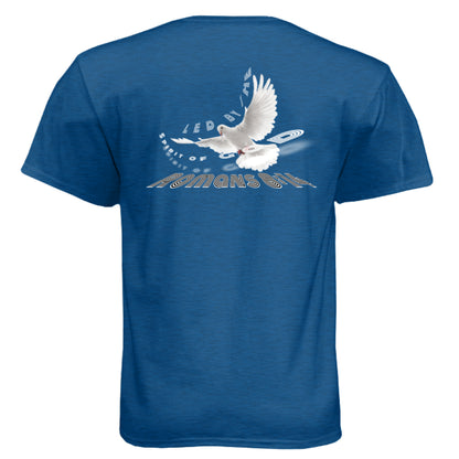 Heather Cool Blue - BACK