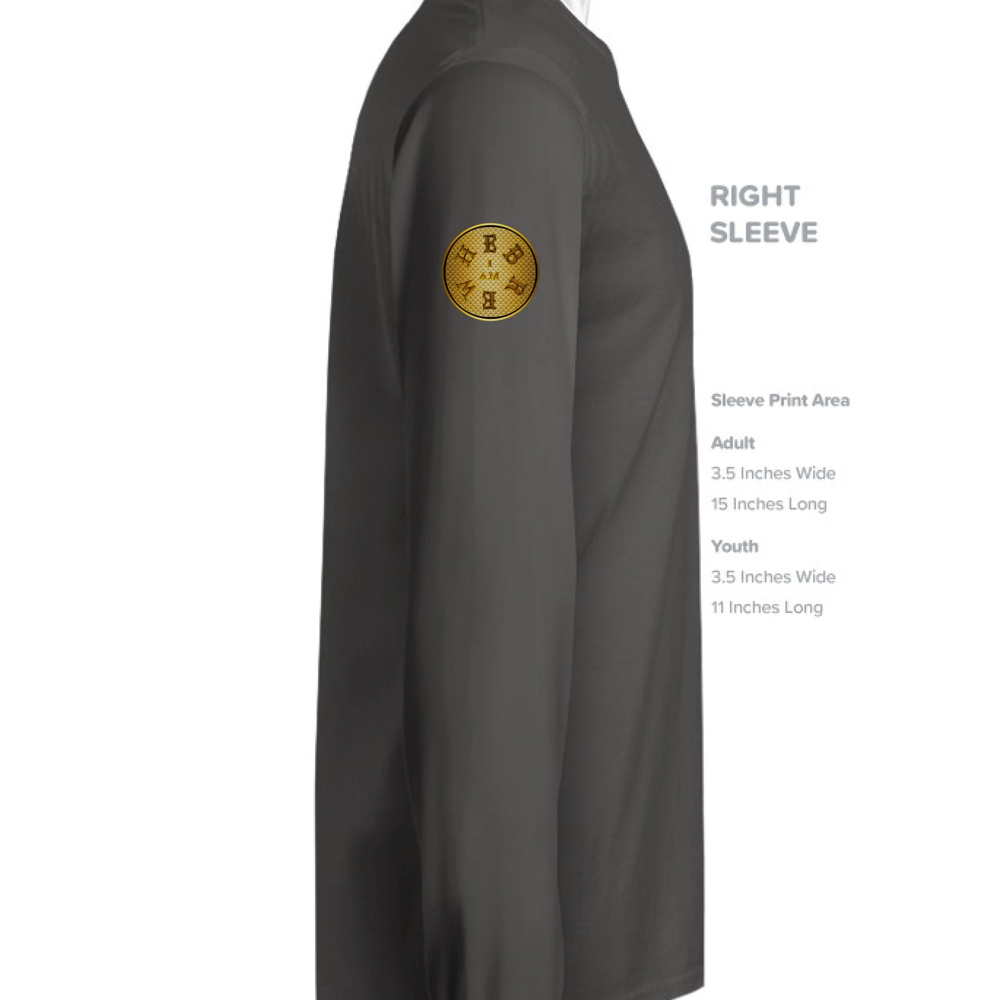 Carbon Heather - SLEEVE_RIGHT