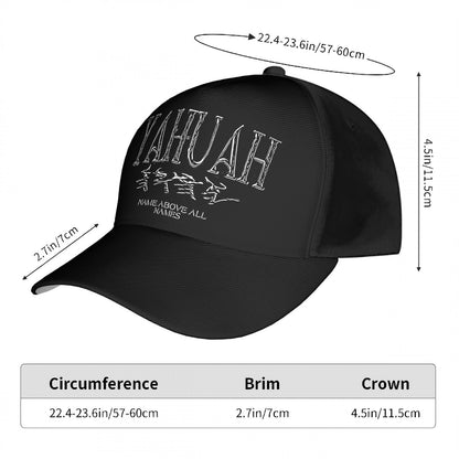 Yahuah-Name Above All Names 01-01 Designer Baseball Cap
