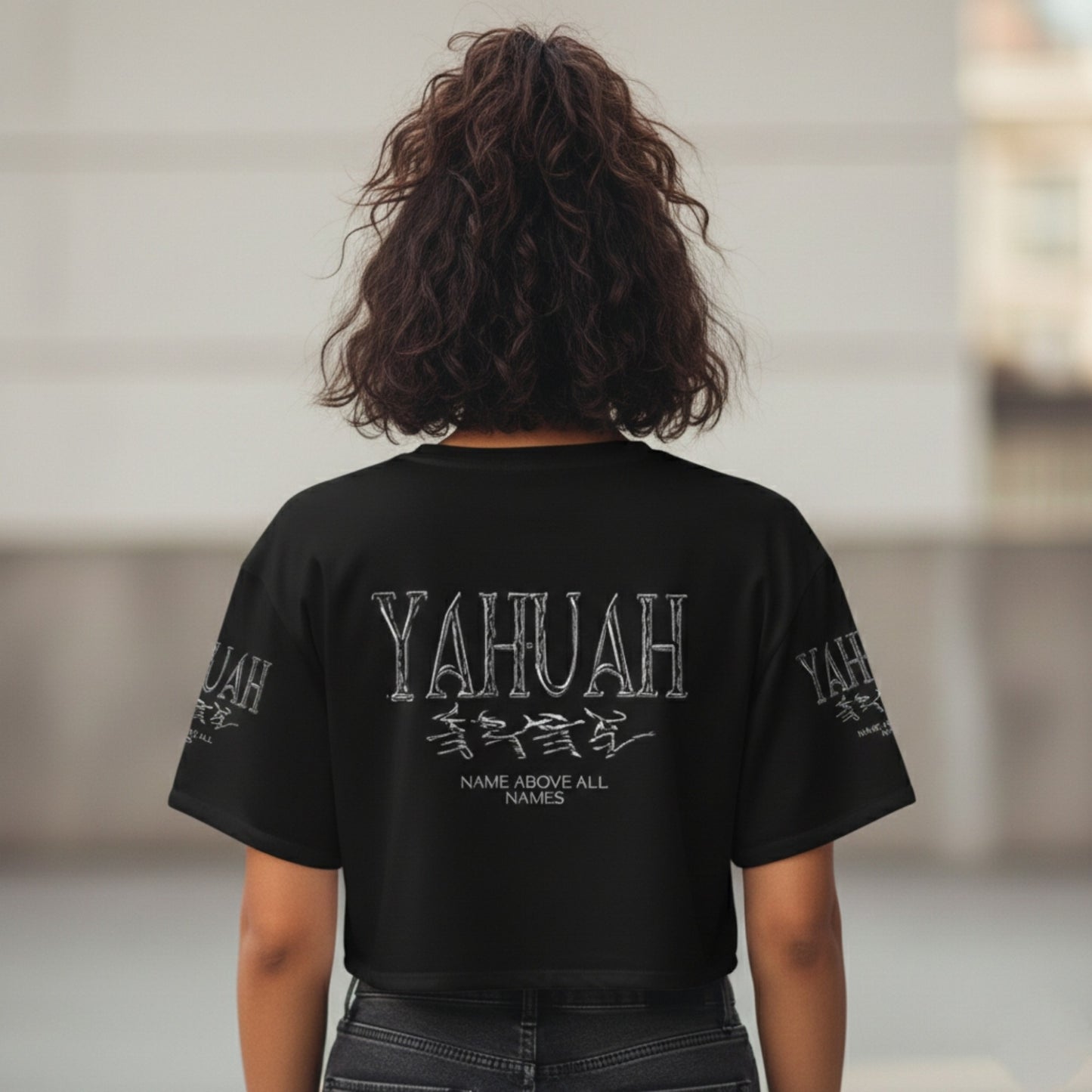 Yahuah-Name Above All Names 01-01 Cropped Tee