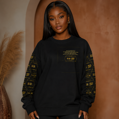 "Be 100" (01) | Unisex Cotton Blend Sweatshirt