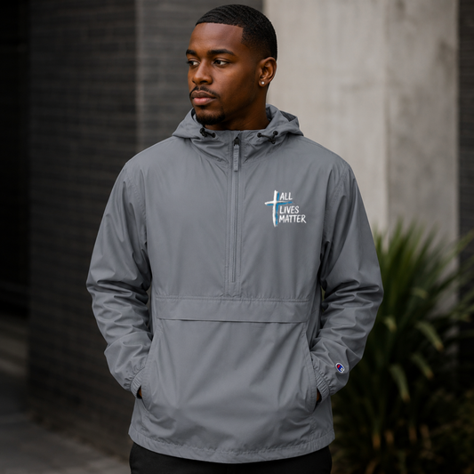 "All Lives Matter" (01-02) | Unisex Packable Windbreaker | 2 Colors