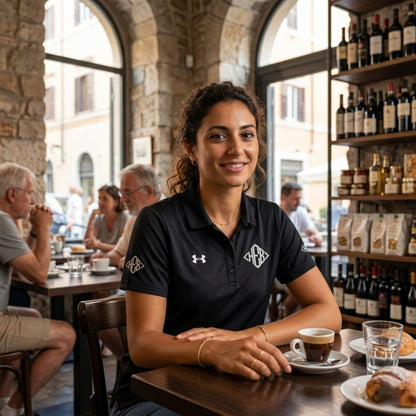 Hebrews 01-02 Designer Under Armour Embroidered Ladies Polo Shirt (5 colors)