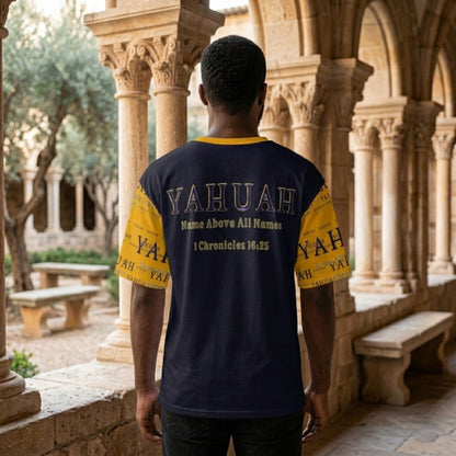 Yahuah-Name Above All Names 02-01 Half Sleeve Cotton Unisex T-shirt
