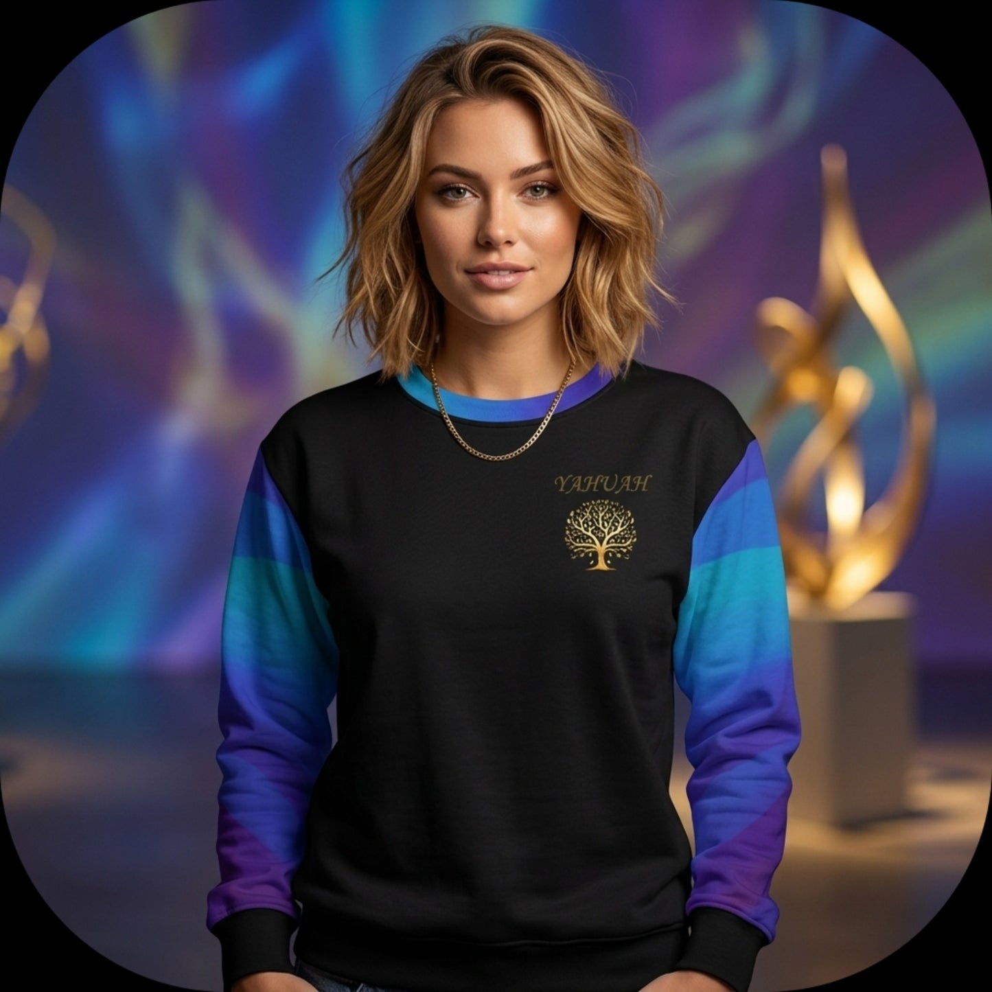 Yahuah: Tree of Life (01-02) - Royal Raiment | Unisex Sweatshirt
