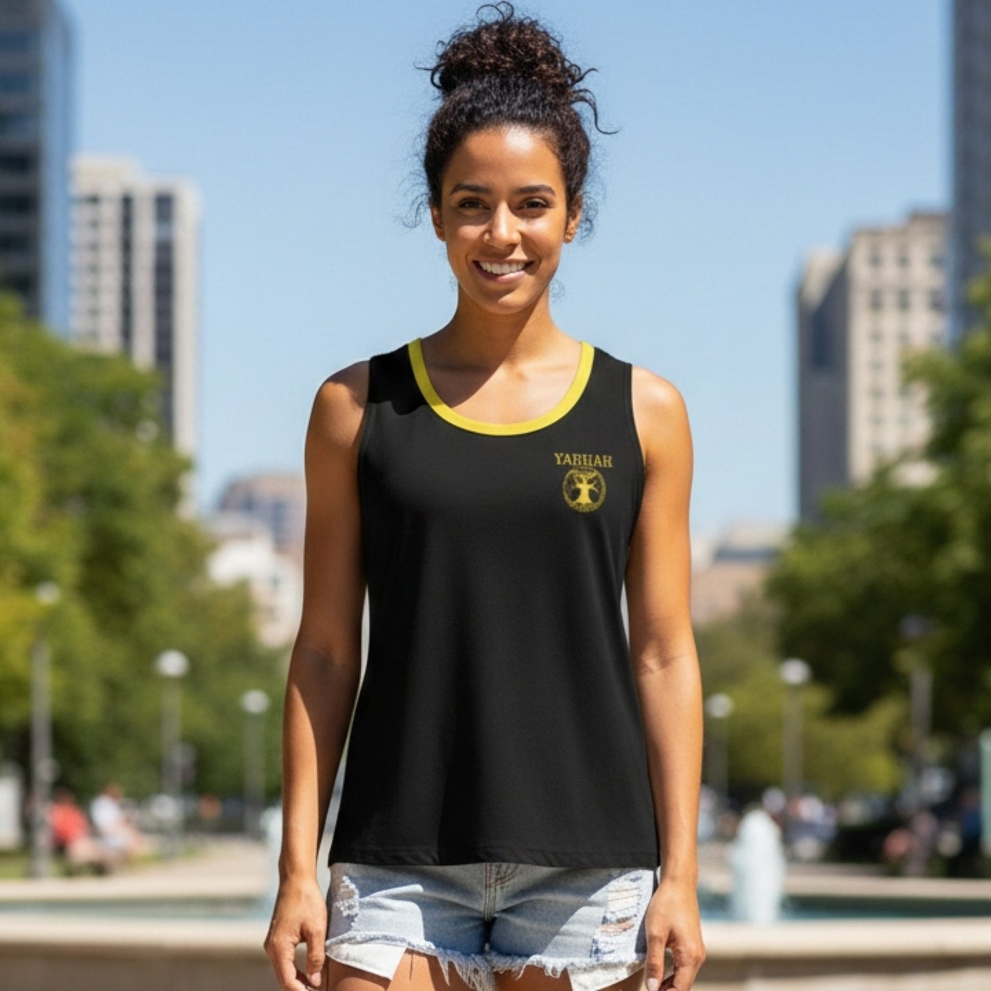 Yahuah: Tree of Life (02-01) - The Covenant Seal | Women's Scoop Neck Tank